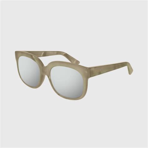 gucci gg0361s|Gucci GG0361S 007 Sunglasses in Brown .